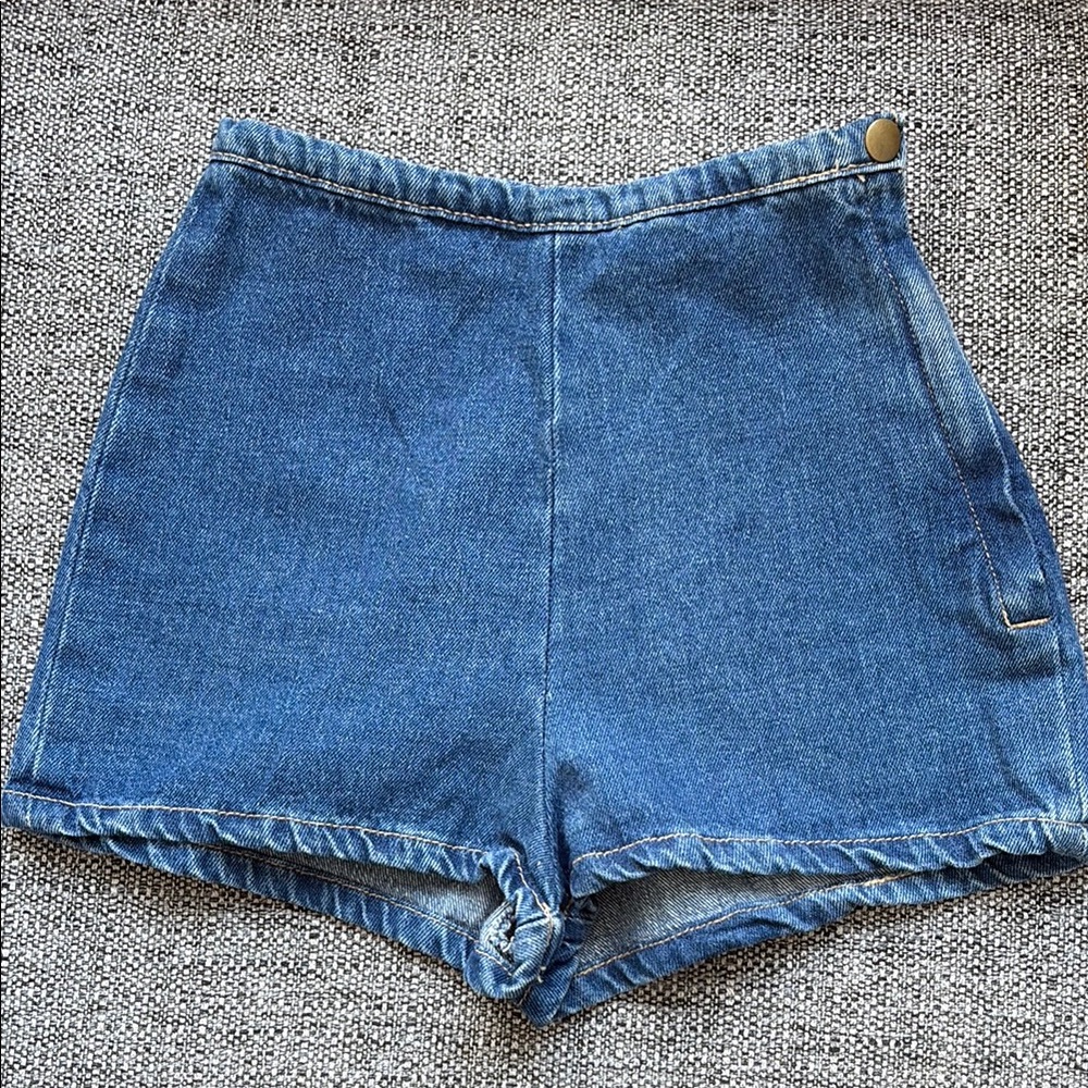 American Apparel Denim Shorts
